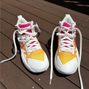 Moolah Triple Double basketball sneakers.